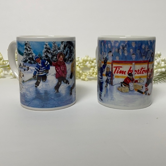 Tim Horton Mugs (2) collectors series #002 Winning Goal - Picture 8 of 8